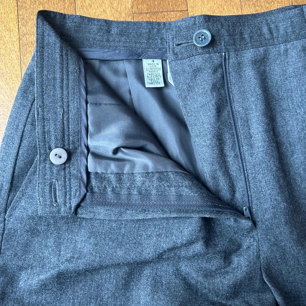 Women’s Talbots Grey Utility Work/Dress Pants - Picture 4 of 5